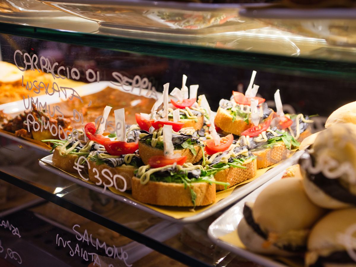 Traditional Cicchetti in Venice