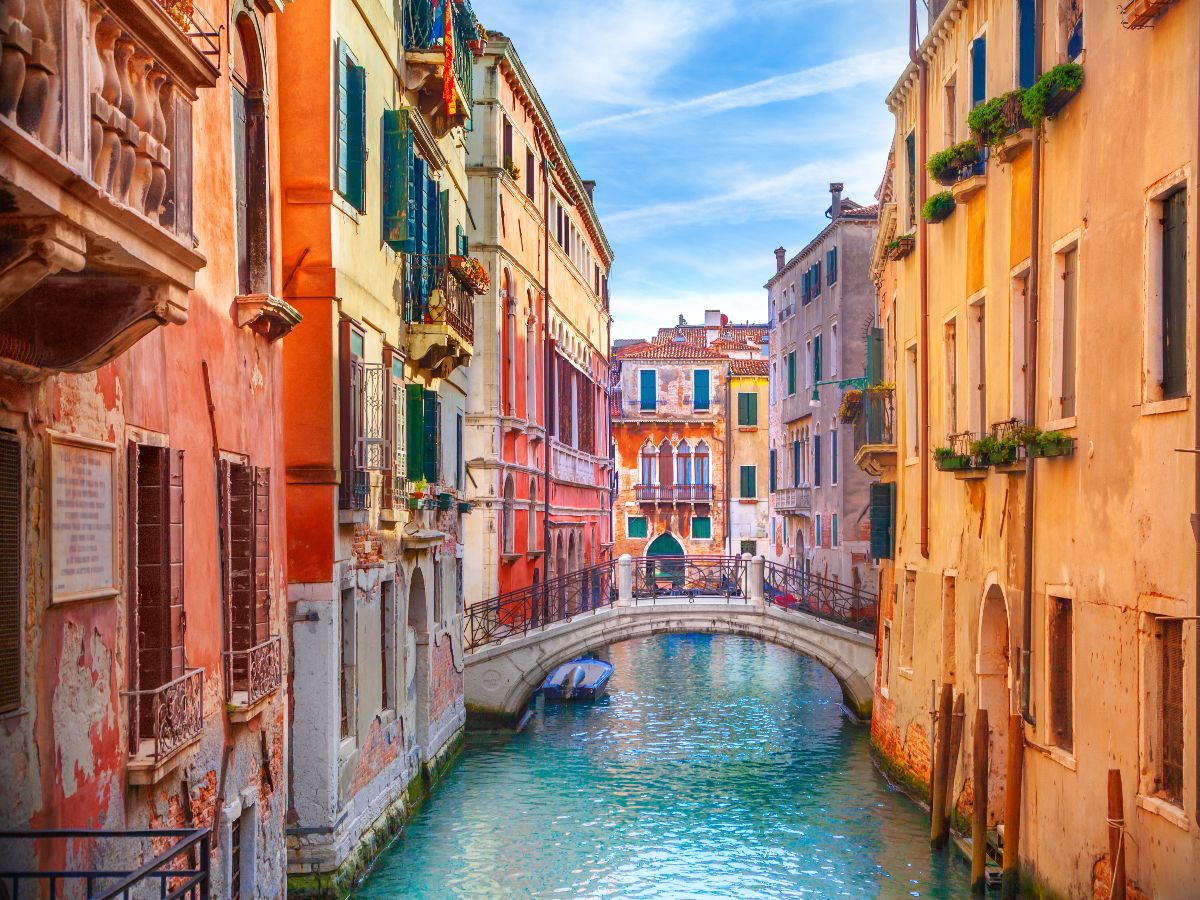 Back side canals in Venice